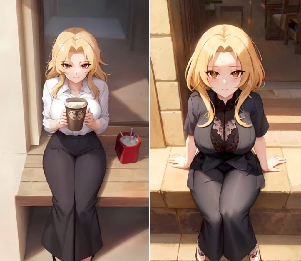 AI แฟนอาร์ต Tsunade วัยเด็กยันสาว 6 AI แฟนอาร์ต Tsunade วัยเด็กยันสาว