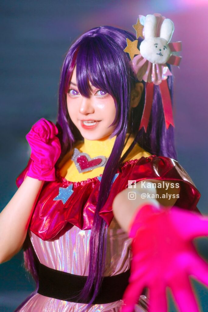 คอสเพลย์ Hoshino Ai จากอนิเมะเกิดใหม่เป็นลูกโอชิ ฝีมือคุณเจสซี่ Kanalyss สดใสสวยงามอลังการ 2 คอสเพลย์ Hoshino Ai จากอนิเมะเกิดใหม่เป็นลูกโอชิ ฝีมือคุณเจสซี่ Kanalyss สดใสสวยงามอลังการ