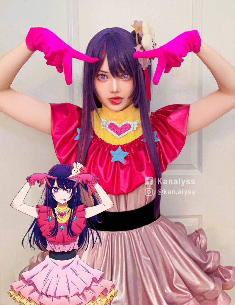 คอสเพลย์ Hoshino Ai จากอนิเมะเกิดใหม่เป็นลูกโอชิ ฝีมือคุณเจสซี่ Kanalyss สดใสสวยงามอลังการ 12 คอสเพลย์ Hoshino Ai จากอนิเมะเกิดใหม่เป็นลูกโอชิ ฝีมือคุณเจสซี่ Kanalyss สดใสสวยงามอลังการ