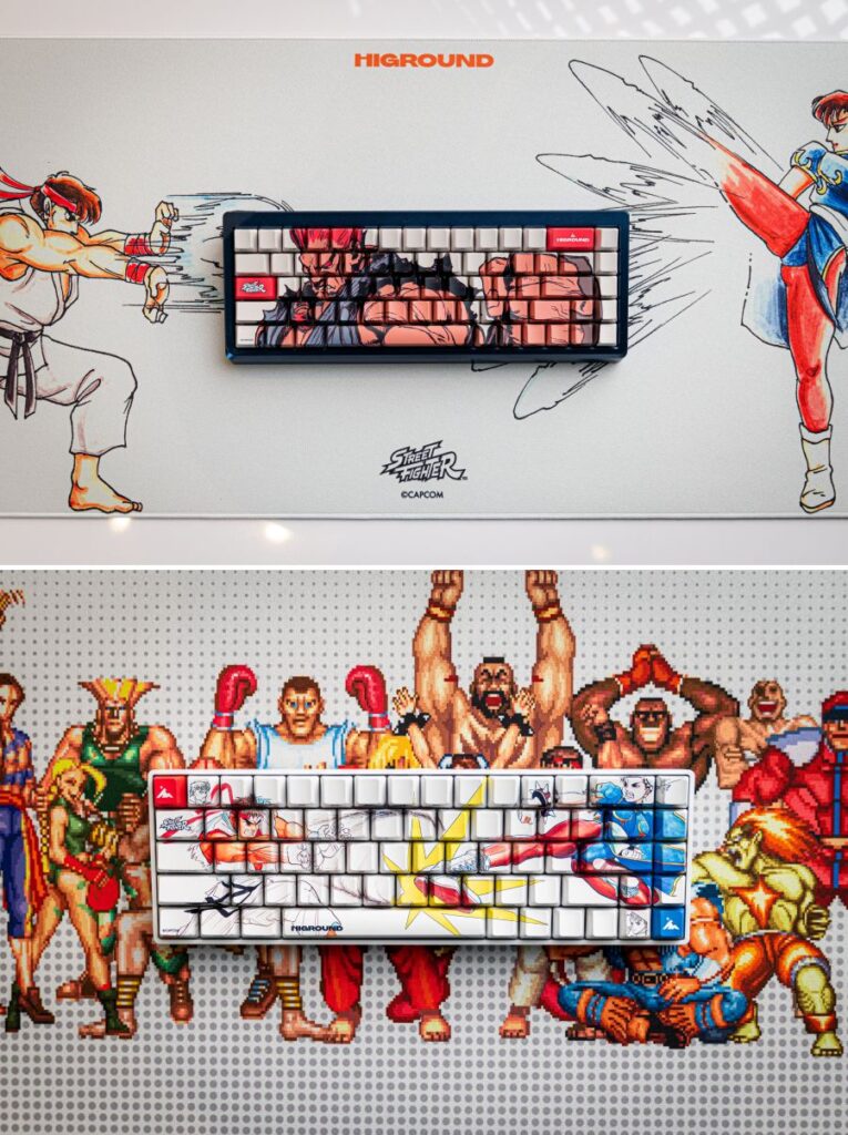 Capcom เปิดตัวคีย์บอร์ดลาย Street Fighter 3 Capcom เปิดตัวคีย์บอร์ดลาย Street Fighter