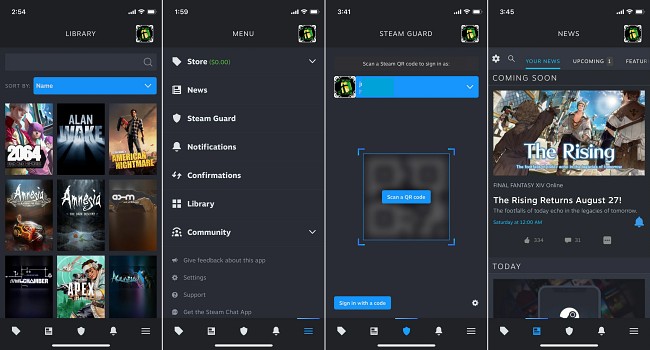 Valve เตรียมยกเครื่องแอปพลิเคชัน Steam สำหรับสมาร์ทโฟน 2 Valve เตรียมยกเครื่องแอปพลิเคชัน Steam สำหรับสมาร์ทโฟน
