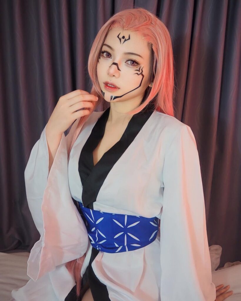 คุณเตย แปลงโฉมเป็น Sukuna จาก Jujustsu Kaisen 4 คุณเตย แปลงโฉมเป็น Sukuna จาก Jujustsu Kaisen
