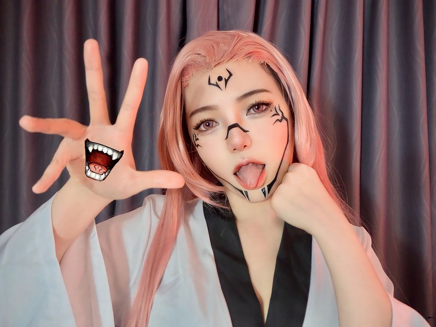 คุณเตย แปลงโฉมเป็น Sukuna จาก Jujustsu Kaisen 7 คุณเตย แปลงโฉมเป็น Sukuna จาก Jujustsu Kaisen
