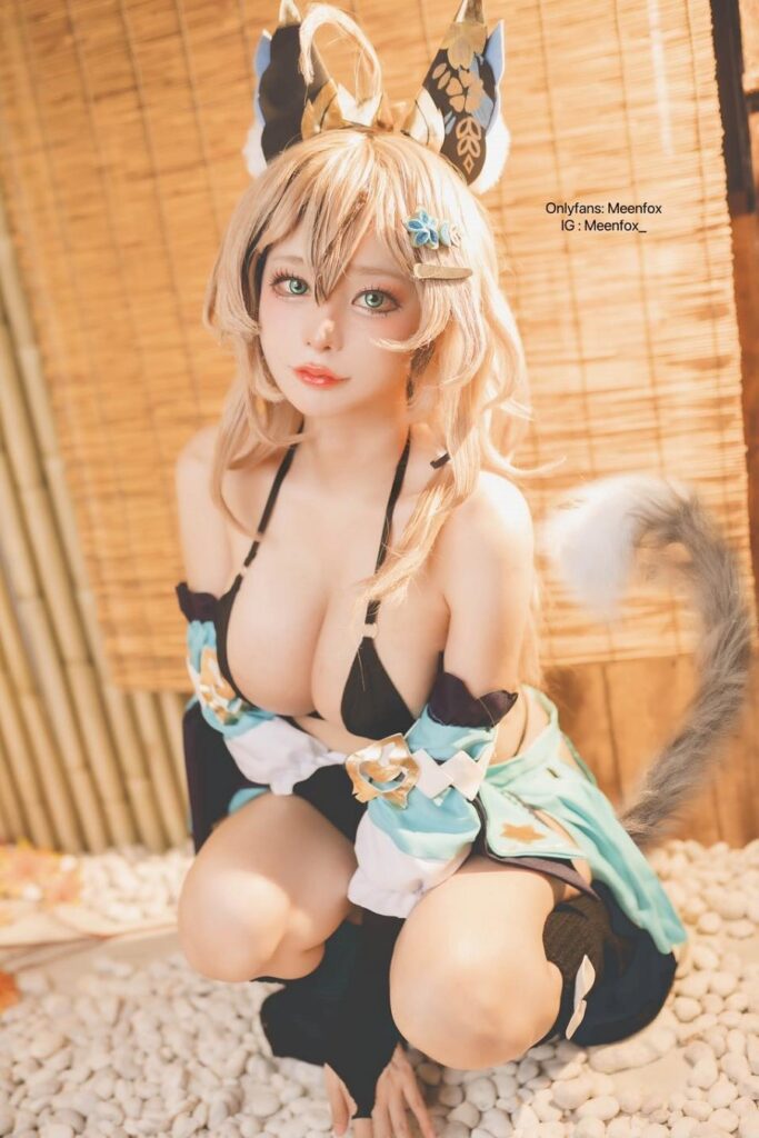 คุณมีนฟอกซ์แปลงร่างเป็นแมวน้อย Kirara จาก Genshin Impact 5 คุณมีนฟอกซ์แปลงร่างเป็นแมวน้อย Kirara จาก Genshin Impact