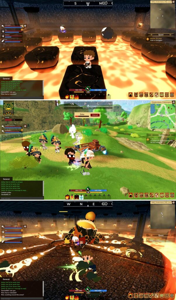 Cinderstone Online เกม MMORPG กราฟิกน่ารัก สีสันสดใสฝีมือคนไทย 2 Cinderstone Online เกม MMORPG กราฟิกน่ารัก สีสันสดใสฝีมือคนไทย