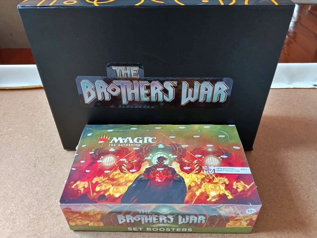 พาแกะกล่องชุดการ์ดล่าสุดจาก MTG ในชื่อ The Brothers' War