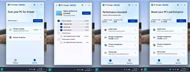 Microsoft เตรียมส่ง PC Manager โปรแกรมจัดการเครื่องให้ได้ใช้งาน 2 Microsoft เตรียมส่ง PC Manager โปรแกรมจัดการเครื่องให้ได้ใช้งาน