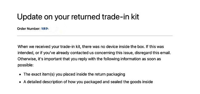 พบปัญหา iPhone หายระหว่างการขนส่งไปร่วมโครงการ Trade-In 2 พบปัญหา iPhone หายระหว่างการขนส่งไปร่วมโครงการ Trade-In