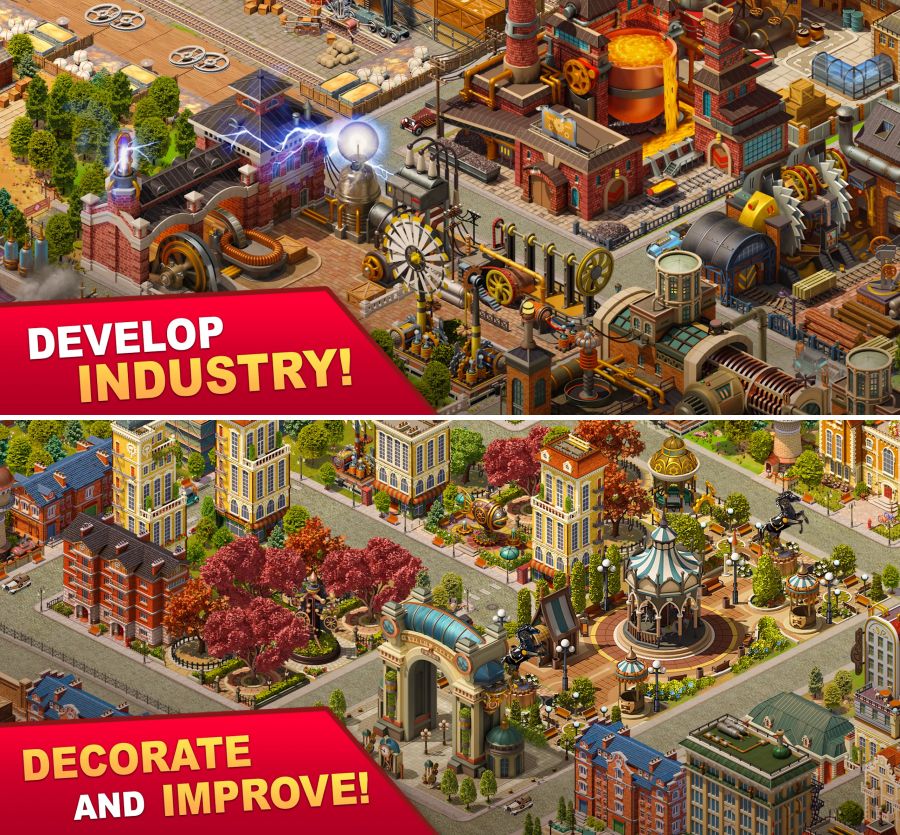 Steam City เปิดโหลดบนสโตร์ไทยทั้ง iOS และ Android แล้ววันนี้ 6 Steam City เปิดโหลดบนสโตร์ไทยทั้ง iOS และ Android แล้ววันนี้