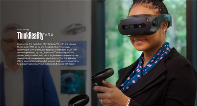 เผยโฉม Lenovo ThinkRealitty VRX เดินหน้าสู่ตลาด Metaverse เต็มรูปแบบ 2 เผยโฉม Lenovo ThinkRealitty VRX เดินหน้าสู่ตลาด Metaverse เต็มรูปแบบ