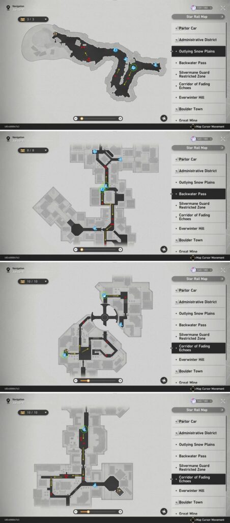Honkai: Star Rail - เผยเส้นทางฟาร์มรายวัน 3 Honkai: Star Rail - เผยเส้นทางฟาร์มรายวัน