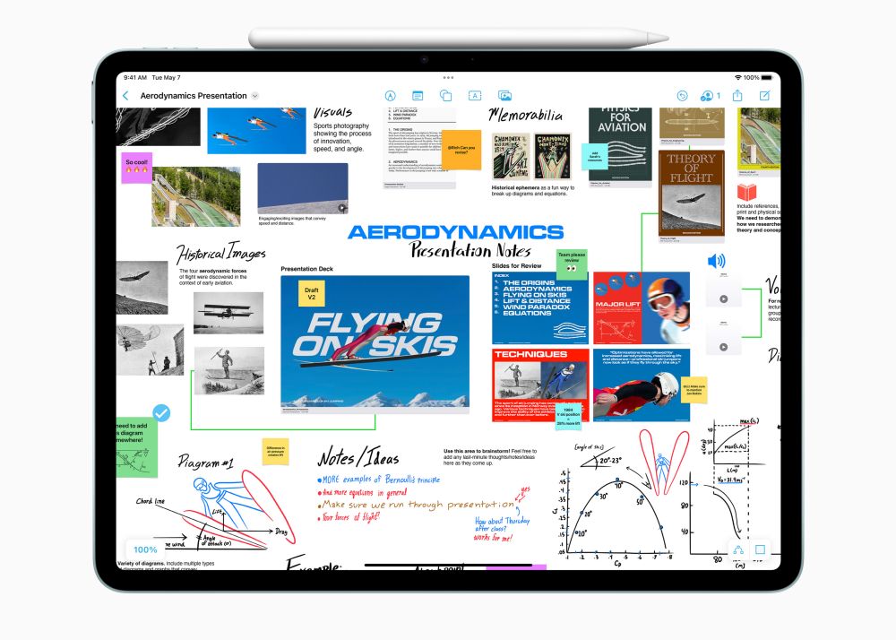 Apple เผยโฉม iPad Air รุ่น 11 นิ้ว ที่ออกแบบใหม่ และรุ่น 13 นิ้ว แบบใหม่หมดที่อัดฉีดพลังแรงโดยชิป M2 4 Apple เผยโฉม iPad Air รุ่น 11 นิ้ว ที่ออกแบบใหม่ และรุ่น 13 นิ้ว แบบใหม่หมดที่อัดฉีดพลังแรงโดยชิป M2