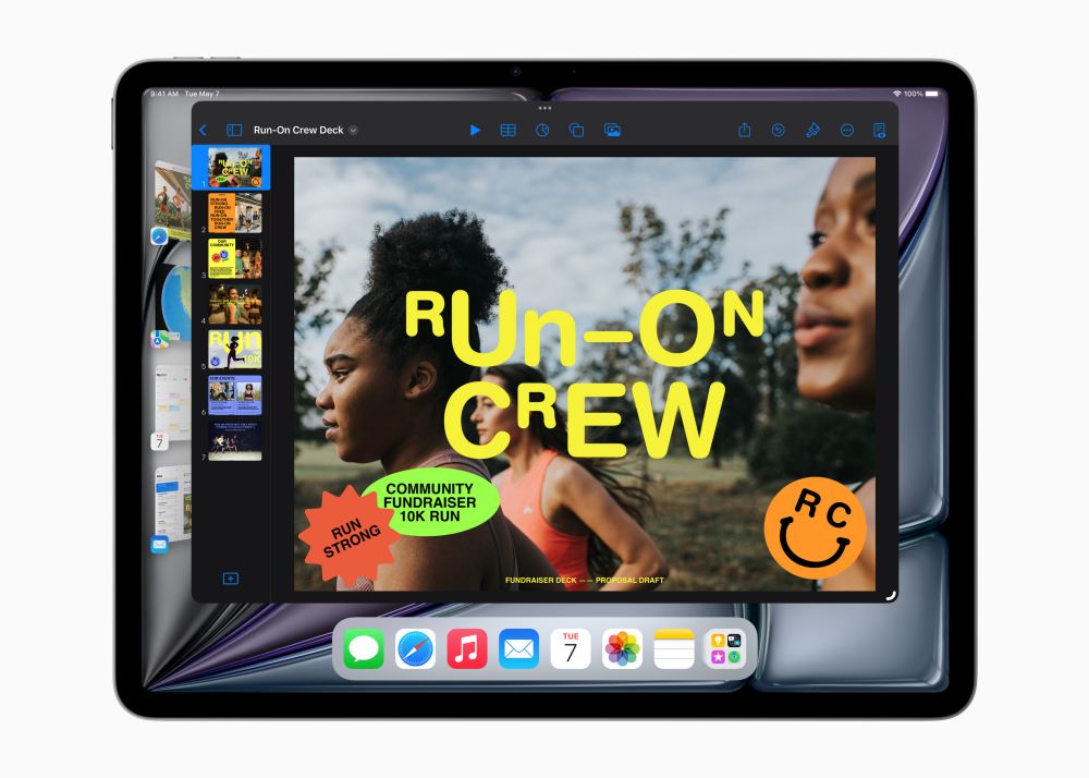 Apple เผยโฉม iPad Air รุ่น 11 นิ้ว ที่ออกแบบใหม่ และรุ่น 13 นิ้ว แบบใหม่หมดที่อัดฉีดพลังแรงโดยชิป M2 3 Apple เผยโฉม iPad Air รุ่น 11 นิ้ว ที่ออกแบบใหม่ และรุ่น 13 นิ้ว แบบใหม่หมดที่อัดฉีดพลังแรงโดยชิป M2