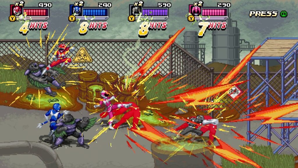 Power Rangers: Rita’s Rewind เกมพาวเวอร์เรนเจอร์ Co-op 16-bit 3 Power Rangers: Rita’s Rewind
