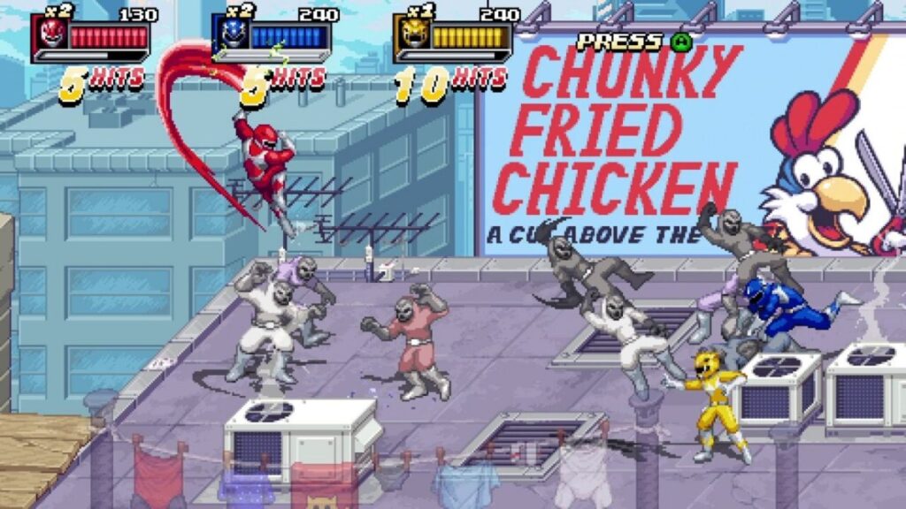 Power Rangers: Rita’s Rewind เกมพาวเวอร์เรนเจอร์ Co-op 16-bit 4 Power Rangers: Rita’s Rewind