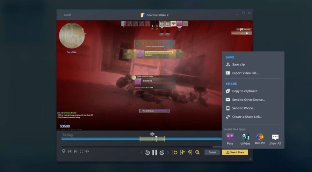 โปรแกรมอัดคลิปเกม PC Steam