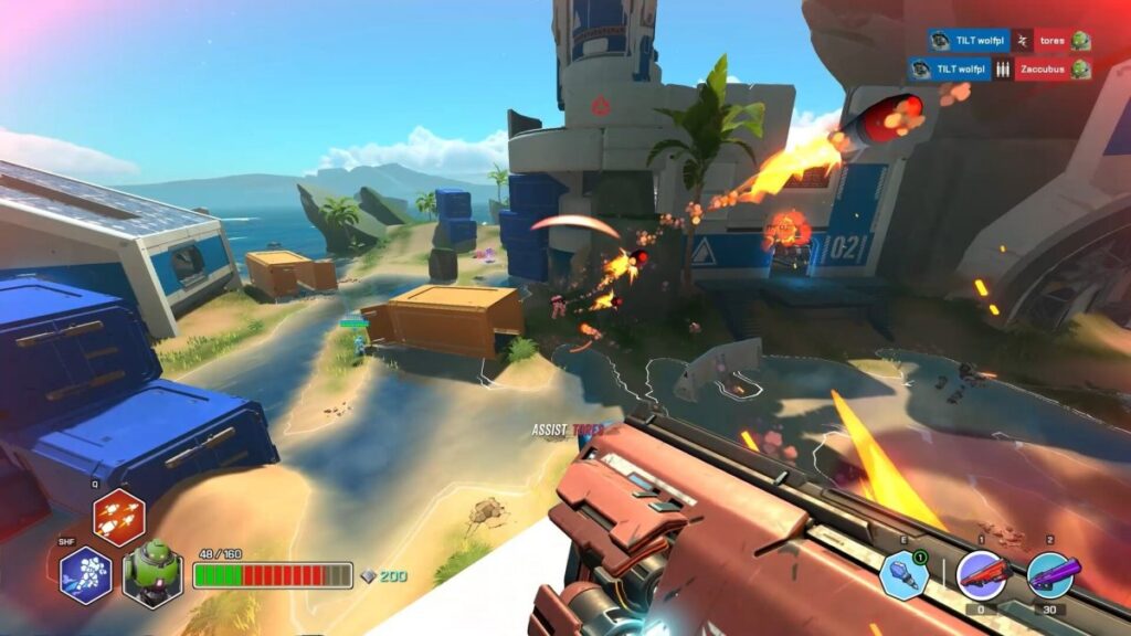 Diabotical Rogue เกม FPS ออนไลน์ใหม่เปิด Early Access แล้ววันนี้ 3 Diabotical Rogue เกม FPS โหลด