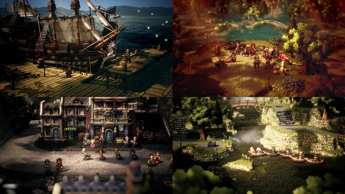 ทีมงาน Octopath Traveller II เผยเคล็ดลับการออกแบบฉาก HD-2D ให้สวยขึ้น 2 octopath traveller II ภาพ