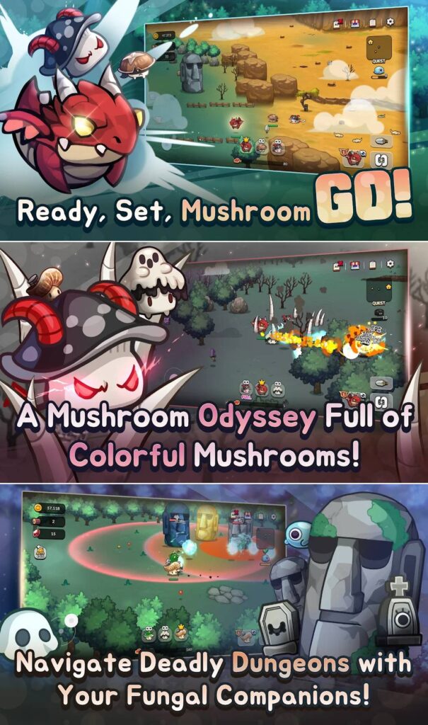 Mushroom Go เปิดให้ลงทะเบียนล่วงหน้าบนสโตร์ไทยแล้ว 4 Mushroom Go