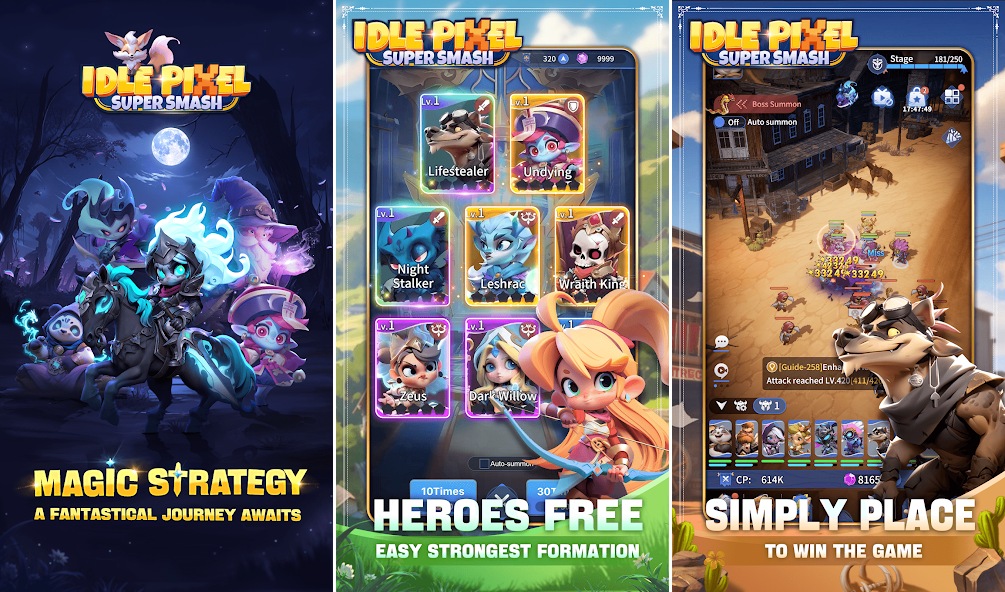 Idle Pixel: Super Smash เปิดทดสอบช่วง CBT บนสโตร์ต่างประเทศแล้ว 5 Idle Pixel