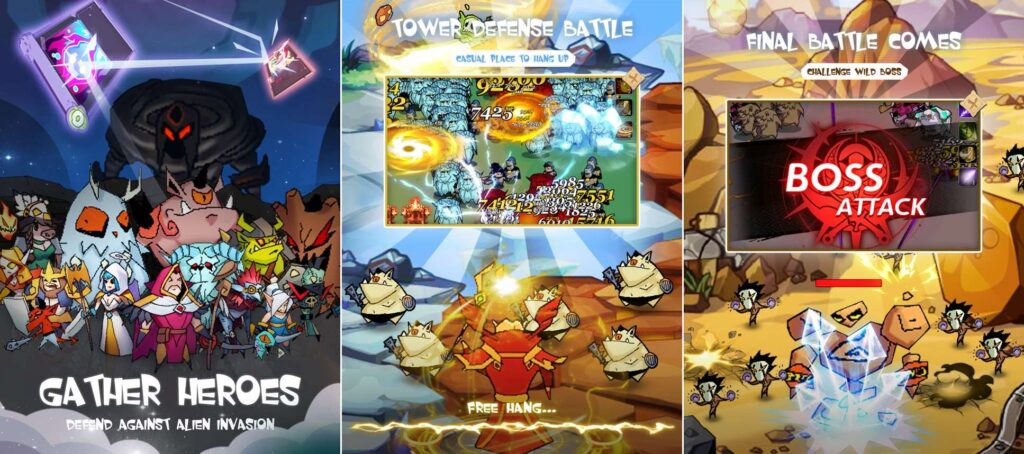 Wall Defense War 2:New World เปิดให้บริการบนสโตร์ไทยแล้ว 4 Wall Defense War 2