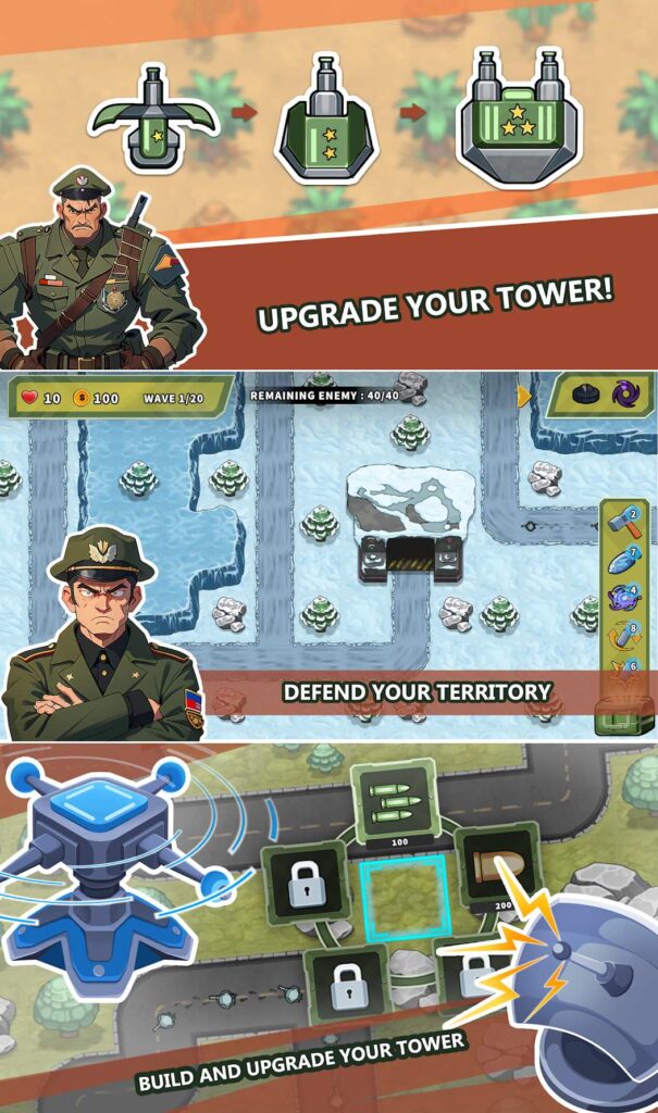 Turret Defense King เปิดให้บริการบนสโตร์ไทยแล้ว 6 Turret Defense King