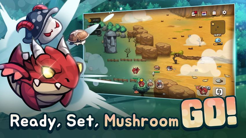 Mushroom Go เปิดลงทะเบียนบนสโตร์ไทยทั้ง iOS/Android 5 Mushroom Go Pre Register Launches