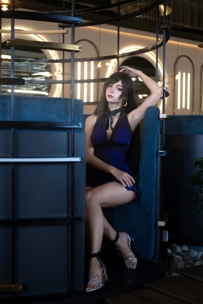 คอสเพลย์ Tifa จาก Final Fantasy VII สุดแจ่มจากสาวอิตาลี 4 Tifa Final Fantasy VII Cosplay by Himeecosplay