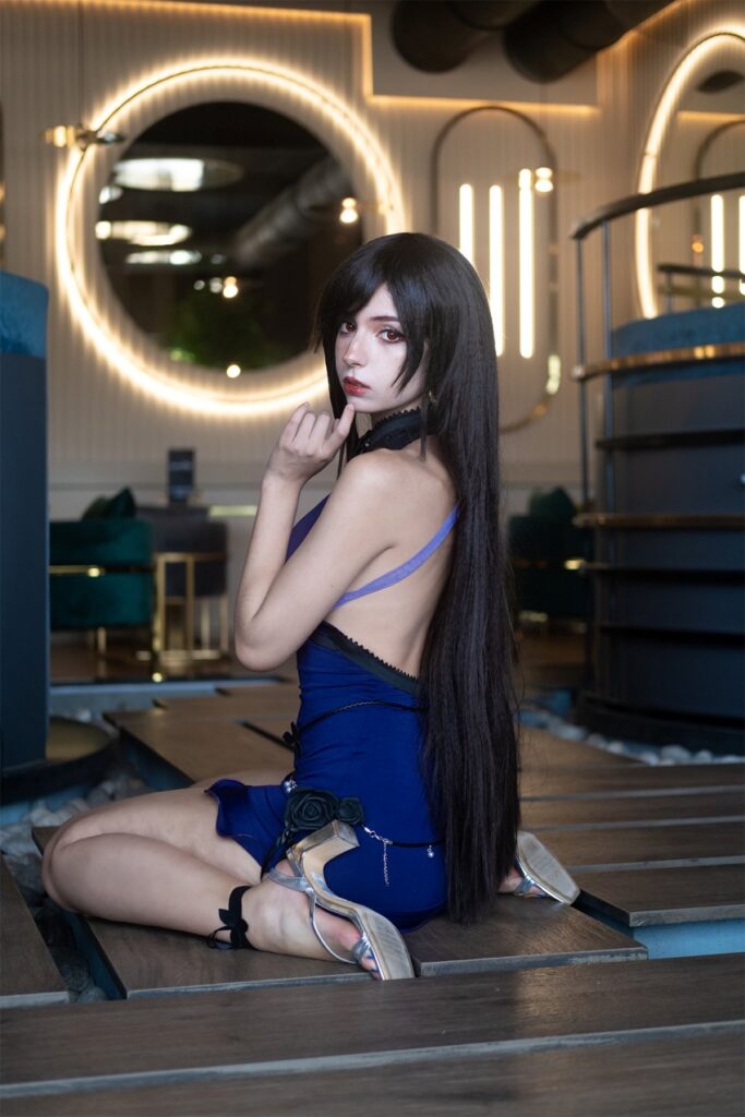 คอสเพลย์ Tifa จาก Final Fantasy VII สุดแจ่มจากสาวอิตาลี 5 Tifa Final Fantasy VII Cosplay by Himeecosplay