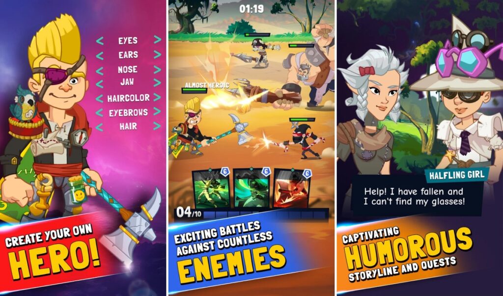 Almost Heroic เกมการ์ดมือถือ RPG เปิดให้เล่นบนสโตร์ไทยแล้ว 6 Almost Heroic Launche