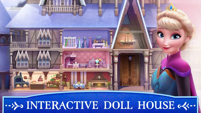 Disney Frozen Royal Castle เกมมือถือจำลองวังเจ้าหญิงในดินแดนแห่ง Frozen 6 Disney Frozen Royal Castle Launches