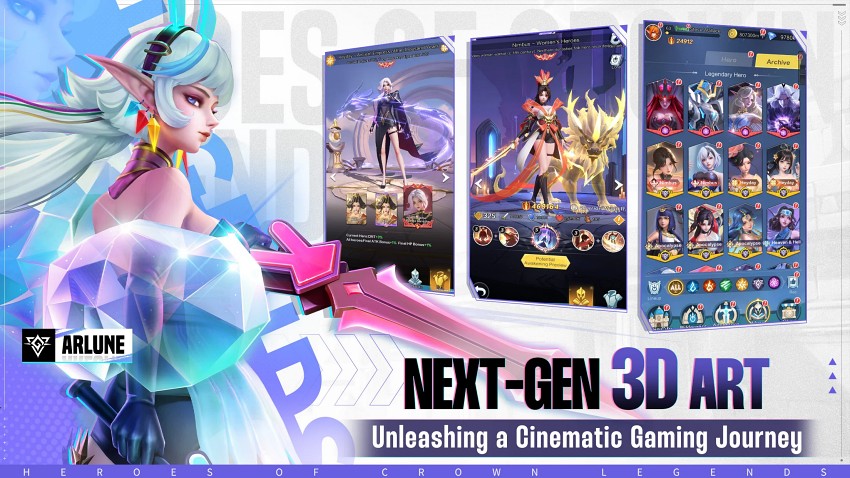 Heroes of Crown: Legends เปิดให้เล่นทั้ง iOS/Android แล้ว 8 Heroes of Crown: Legends Launches