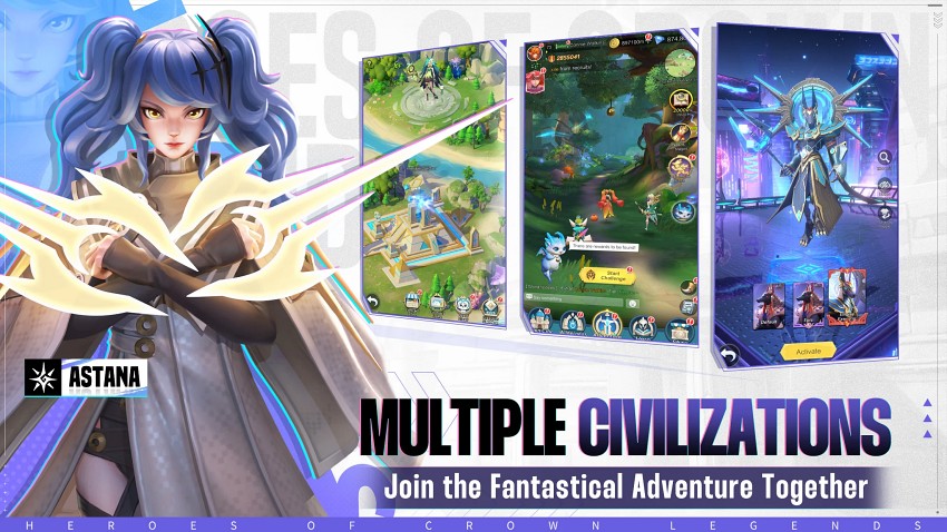 Heroes of Crown: Legends เปิดให้เล่นทั้ง iOS/Android แล้ว 10 Heroes of Crown: Legends Launches