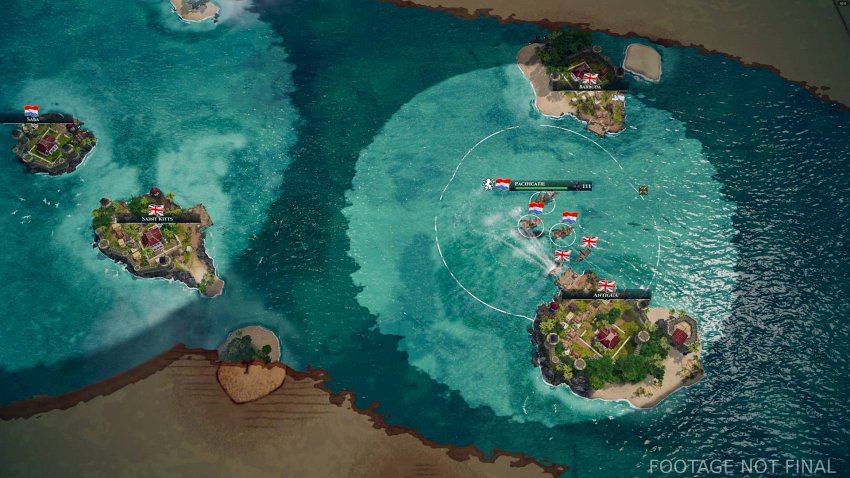 Corsairs: Battle of the Caribbean เตรียมเปิดตัวบน PC ปีนี้ 6 Corsairs: Battle of the Caribbean Announced