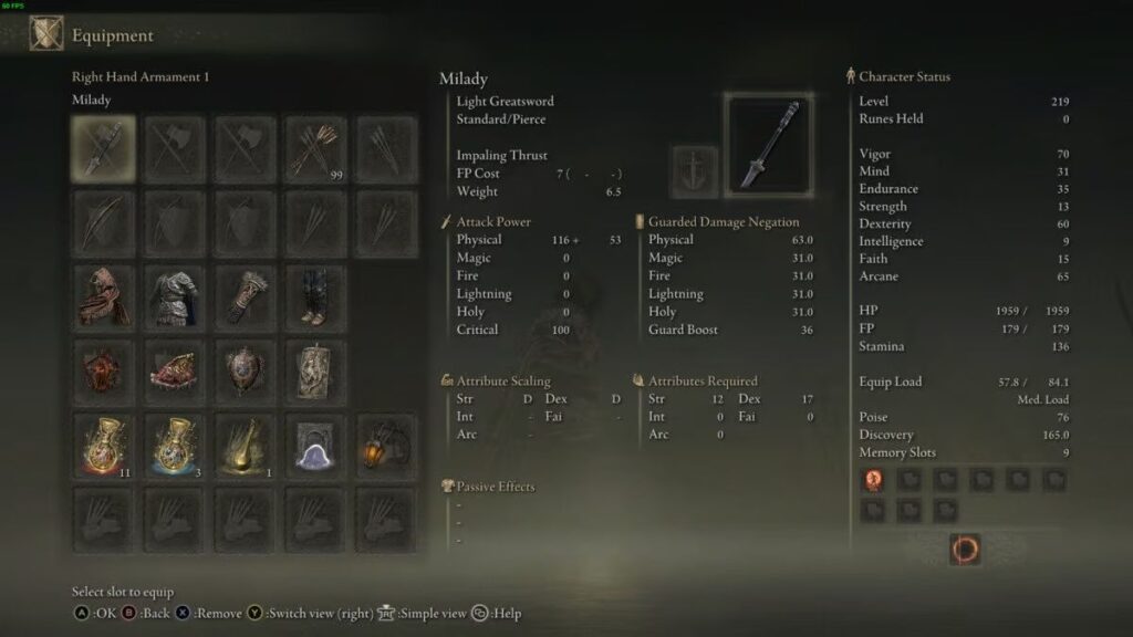 Best StrDex Weapon in Early Elden Ring Shadow Of The Erdtree