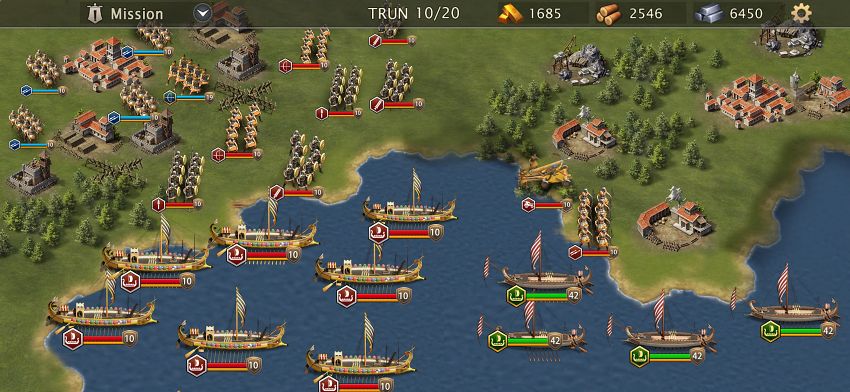 Rome Conqueror เกมมือถือวางแผนการรบเปิดให้เล่นบนสโตร์ไทยแล้ว 8 Rome Conqueror Launches