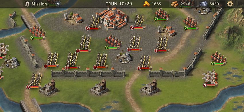 Rome Conqueror เกมมือถือวางแผนการรบเปิดให้เล่นบนสโตร์ไทยแล้ว 9 Rome Conqueror Launches