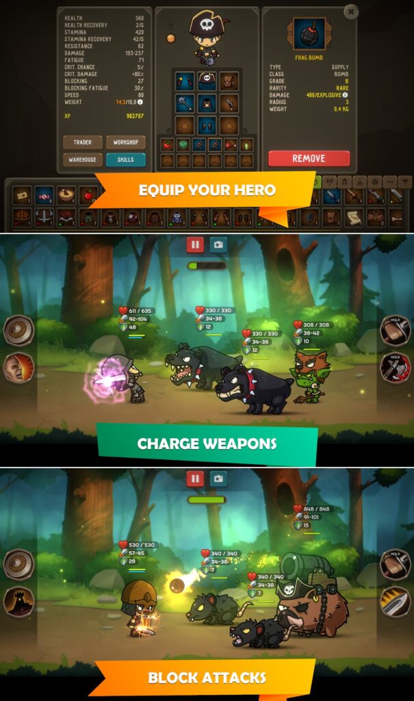Little Big Heroes เปิดให้บริการบนสโตร์ไทยแล้ว 4 Little Big Heroes