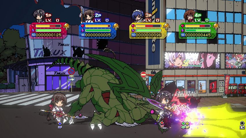 Phantom Breaker: Battle Grounds Ultimate เกมแอ็กชั่น 2D กราฟิกอนิเมะจิบิตะมุตะมิ 2 Phantom Breaker: Battle Grounds Ultimate