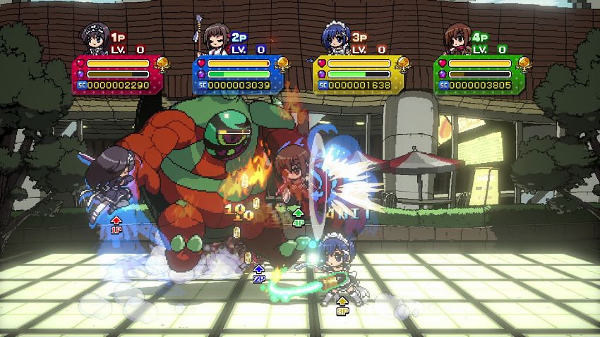 Phantom Breaker: Battle Grounds Ultimate เกมแอ็กชั่น 2D กราฟิกอนิเมะจิบิตะมุตะมิ 3 Phantom Breaker: Battle Grounds Ultimate