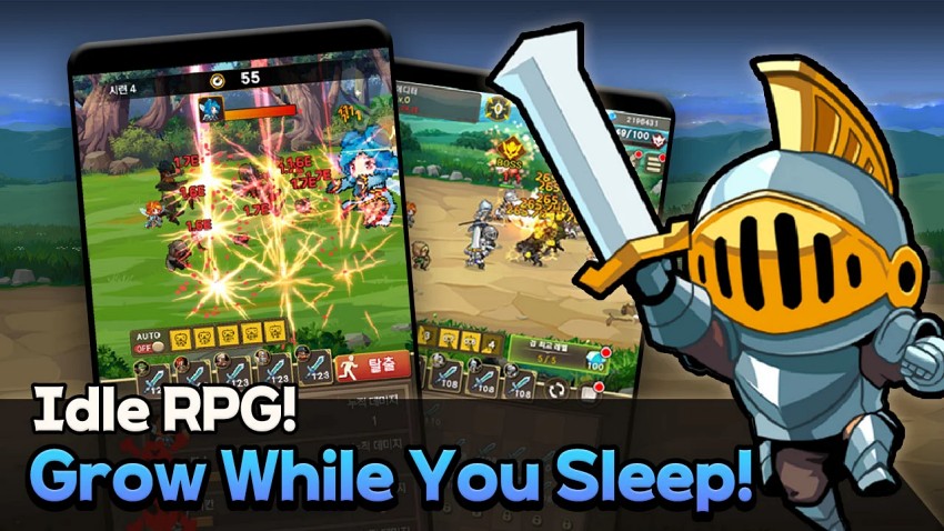 Rush! Knights : Idle RPG เกมมือถือแนว RPG เล่นอัตโนมัติสบาย ๆ 4 Rush! Knights : Idle RPG Launches