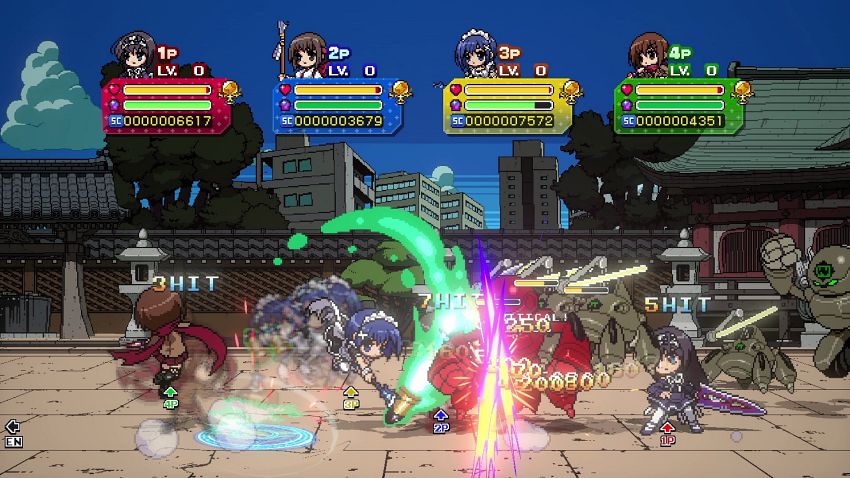 Phantom Breaker: Battle Grounds Ultimate เกมแอ็กชั่น 2D กราฟิกอนิเมะจิบิตะมุตะมิ 5 Phantom Breaker: Battle Grounds Ultimate