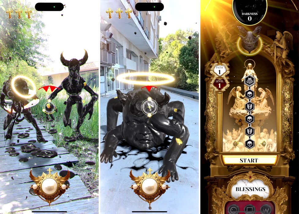 DEVIL'S PURGE เกมยิง Roguelike แบบ AR ล่าปีศาจด้วยมือถือของคุณ 4 DEVILS PURGE Launches