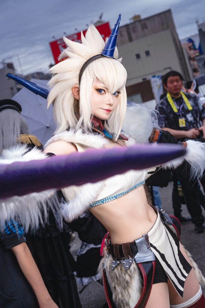 คอสเพลย์ฮันเตอร์จาก Monster Hunter ในชุดกิเลน 5 Hunter Monster Hunter Cosplay by Mamichi