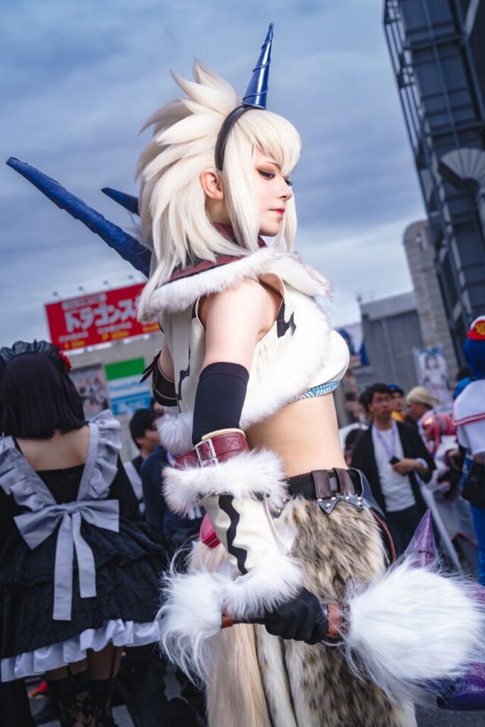 คอสเพลย์ฮันเตอร์จาก Monster Hunter ในชุดกิเลน 6 Hunter Monster Hunter Cosplay by Mamichi