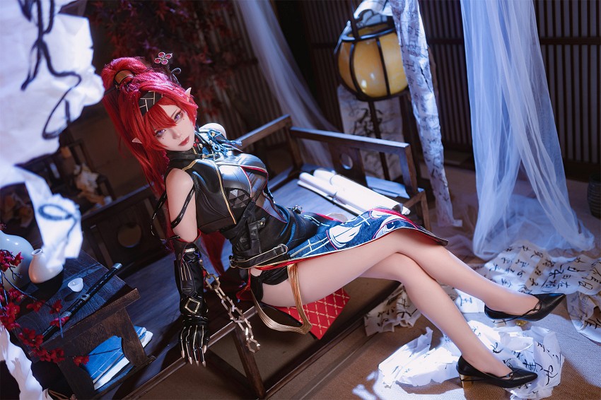 สาวแดนมังกรแปลงโฉมเป็น Yinlin จาก Wuthering Waves ได้เท่แซ่บ! 8 Yinlin Wuthering Waves Cosplay by Hazelnut