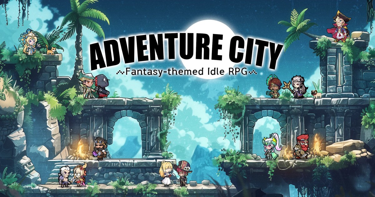 Adventure City - Idle RPG เกมมือถือสร้างเมือง บริหารร้านค้า ถล่มกองทัพปีศาจ