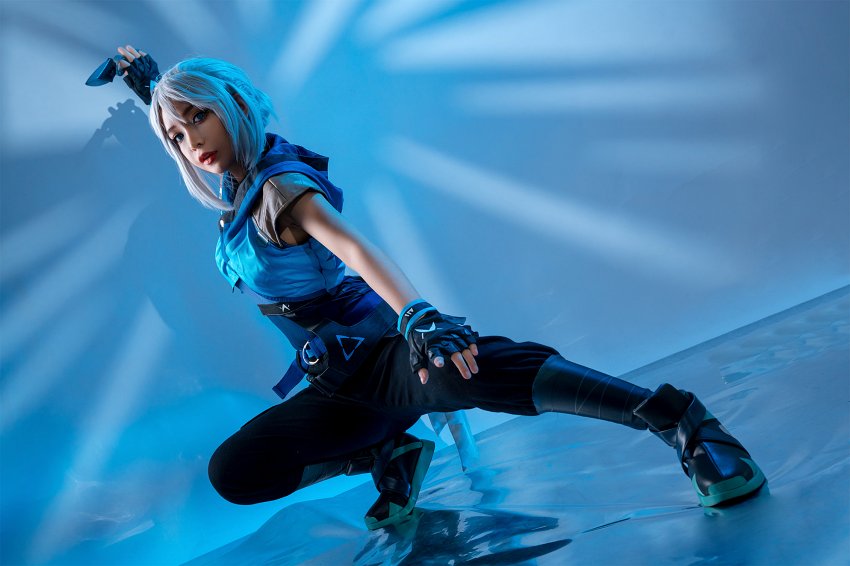 คอสเพลย์ Jett จาก VALORANT ที่มาครบ 2 เวอร์ชั่นโดนใจ 3 Jett VALORANT Cosplay by Umeko J