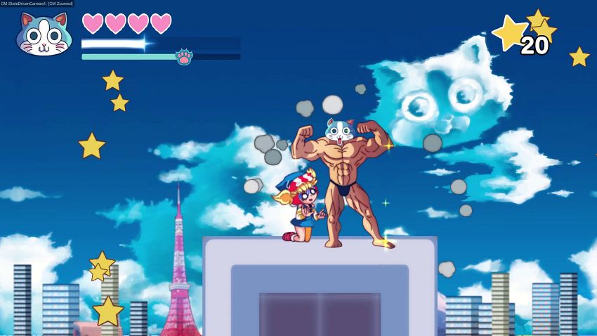 เปิดตัว KinnikuNeko: SUPER MUSCLE CAT เกม 2D Platformer สุดฮาบนคอนโซล 3 KinnikuNeko: SUPER MUSCLE CAT Announced