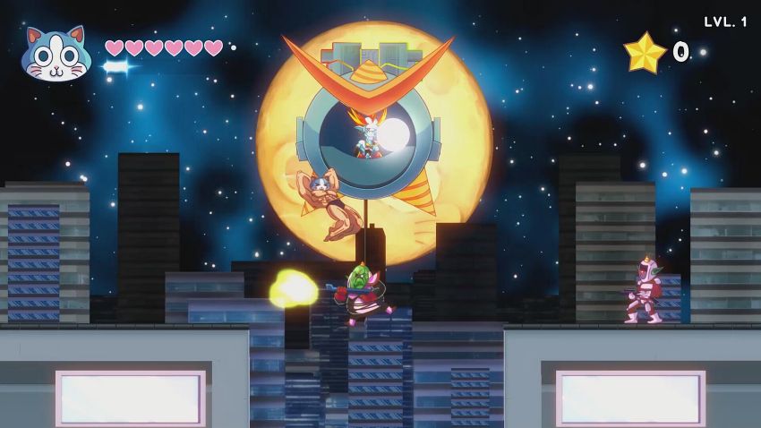 เปิดตัว KinnikuNeko: SUPER MUSCLE CAT เกม 2D Platformer สุดฮาบนคอนโซล 4 KinnikuNeko: SUPER MUSCLE CAT Announced
